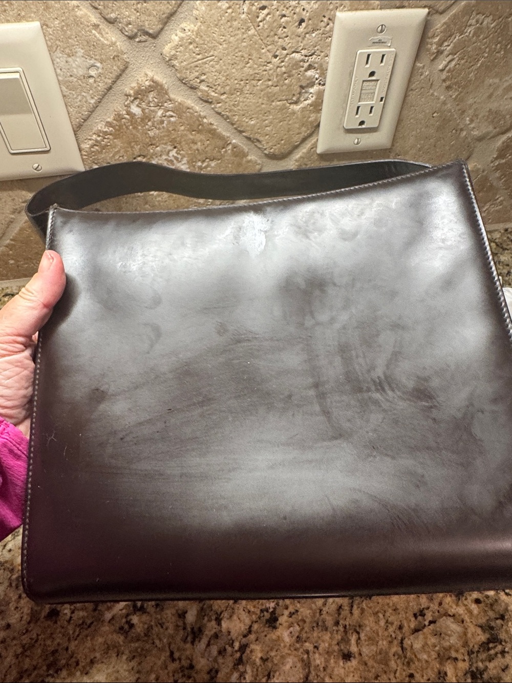Gucci Vintage 90s Tom Ford Dark Brown shoulder bag - Picture 10 of 12